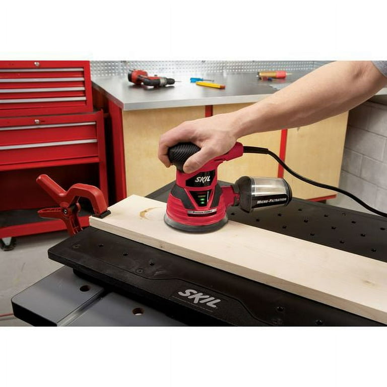 SKIL 5-Inch Random Orbit Sander with Pressure Control, 2.8 Amp, 7492-02 SKIL 5-Inch Random Orbit Sander with Pressure Control, 2.8 Amp, 7492-02