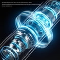 thumbnail image 4 of Vogacara Recortador de pelo de nariz eléctrico, removedor de cejas a lavable de 360 ​​grados, cortapelos de cabeza de acero inoxidable y Juegos de afeitado Cabeza azul de 1 pieza Vogacara CE013880-02B, 4 of 6