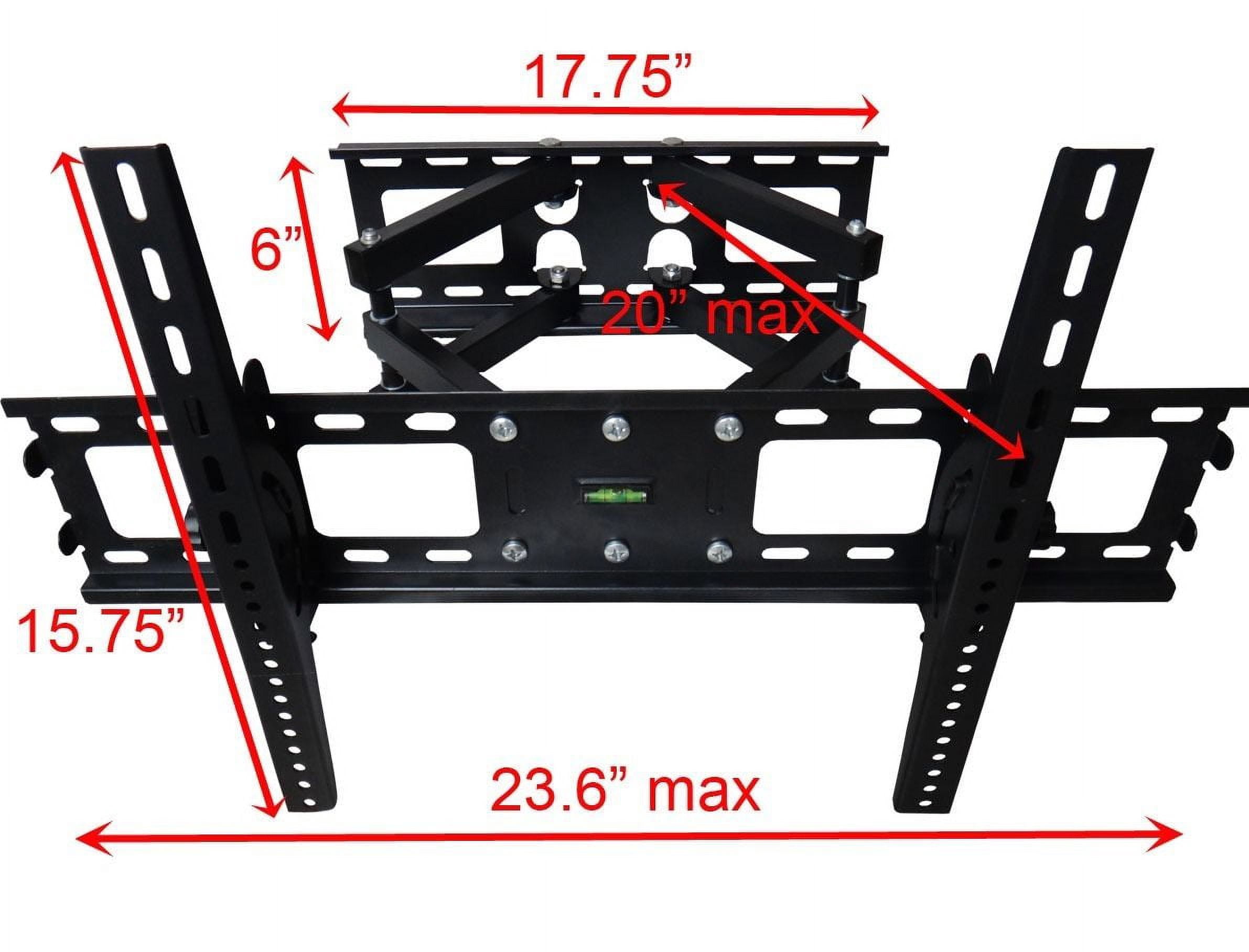 Impact Mounts SLIM FULL MOTION LCD LED TV WALL MOUNT TILT SWIVEL 32 36 37 40 42 46 47 50 55