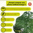 thumbnail image 3 of Planta artificial moderna con maceta decorativa Real Style Jacaranda  de 120cm de alto Artego para hogar sala comercio oficina, 3 of 9