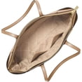 thumbnail image 5 of Michael Kors Womens Marilyn Medium Top Zip Tote Camel 30S2L6At2L-222 One Size Saffiano Leather, 5 of 5