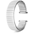 thumbnail image 1 of United Watch Bands Expandable Polished Stainless Steel Watch Band for Men & Women Universal Fit 16-22MM Watch Band | Includes 2 Spring Bars & Tool Kit, 1 of 5