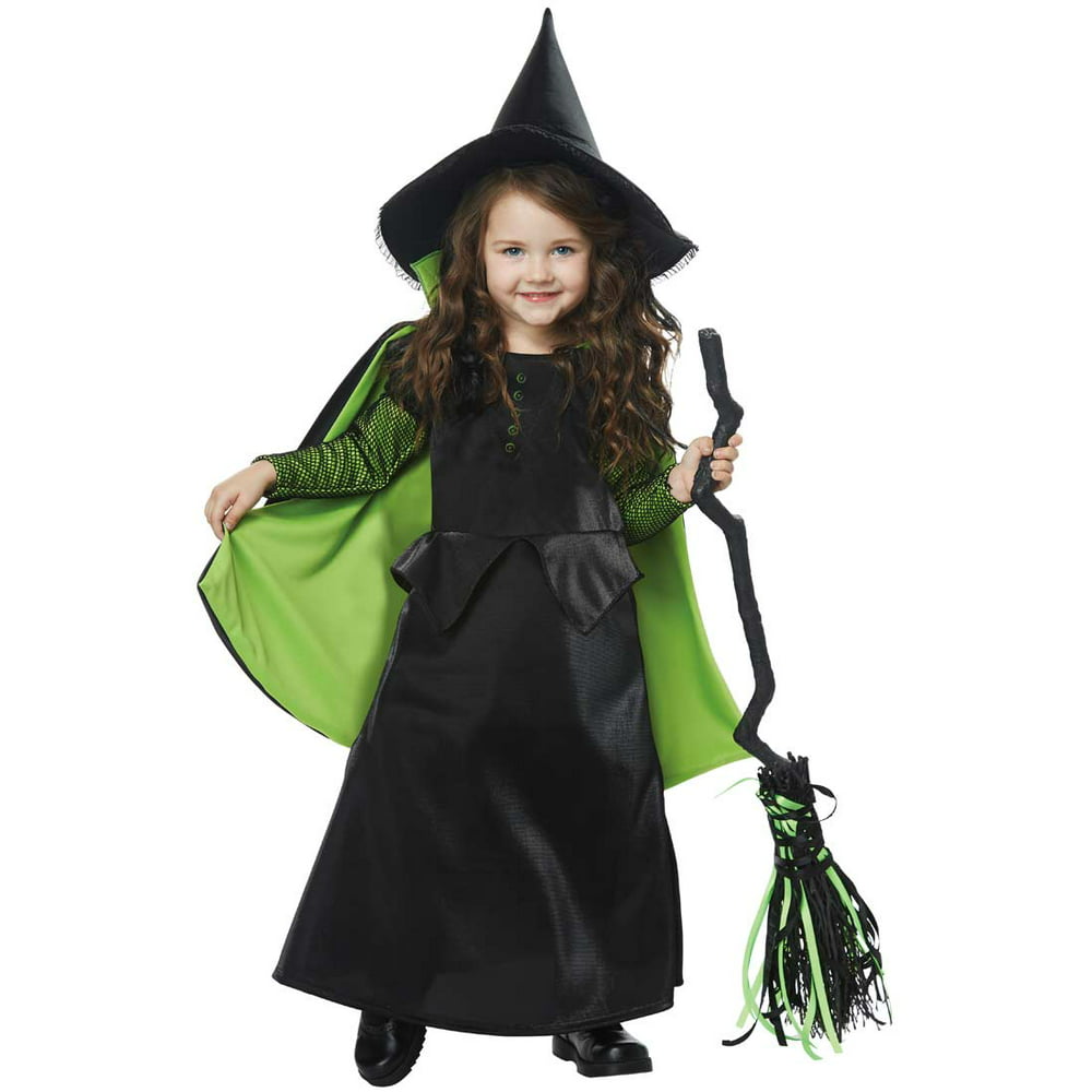 Toddler and Girls Wicked Witch of Oz Costume - Walmart.com - Walmart.com