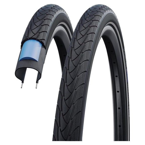 Marathon Plus 700X28C Wired Tyre with Smartguard Reflective