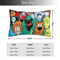thumbnail image 2 of Lsque Scooby-Doo Pattern Bedding Waterproof Pillow Protector Zippered Queen – Bed Bug Proof Pillow Encasement-14"x20", 2 of 6