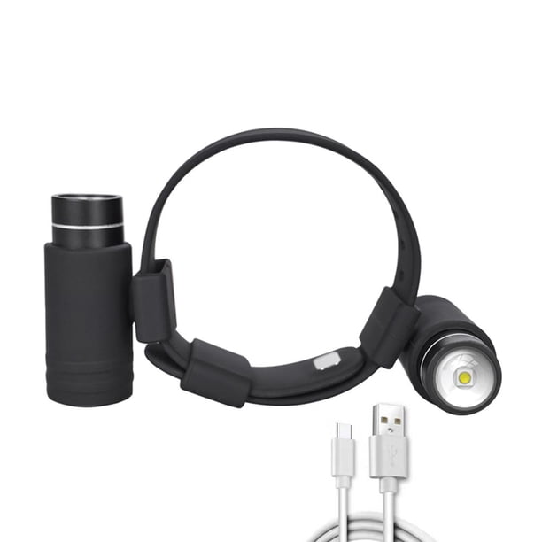 Luz Impermeable Camping 200LM Tipo-C USB Recargable Pulsera LED 230mAh JShteea El nuevo