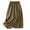 Khaki, variant on Tqyyweavej Linen Skirts for Women Drawstring Side Slit Solid Color Midi Skirt Flowy Elastic Rise Skirt with Pockets M-2XL