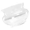 thumbnail image 3 of Pecera de vidrio transparente, pecera decorativa, pecera de vidrio para acuario, pecera de burbujas para Betta, maceta hidropónica para peces de colores, pecera para tortugas, 3 of 8