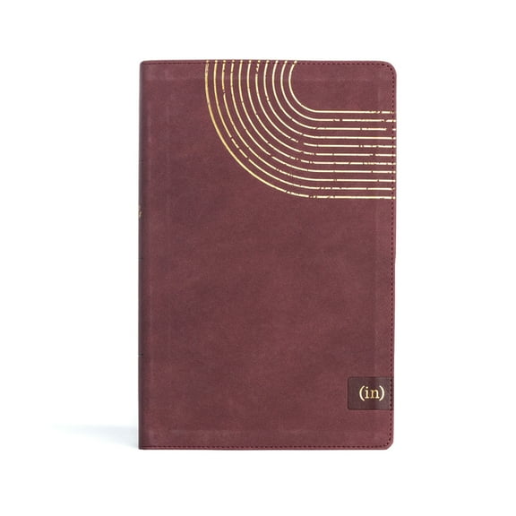 CSB (In)Courage Devotional Bible, Bordeaux Leathertouch, (Hardcover)