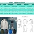 thumbnail image 3 of Mens Windbreak Jacket Male Fall and Winter Outdoor Thickened Padded Punching Jacket Windproof Mountaineering Snowwear Skiing Coat Snow Suits for Women, 3 of 4
