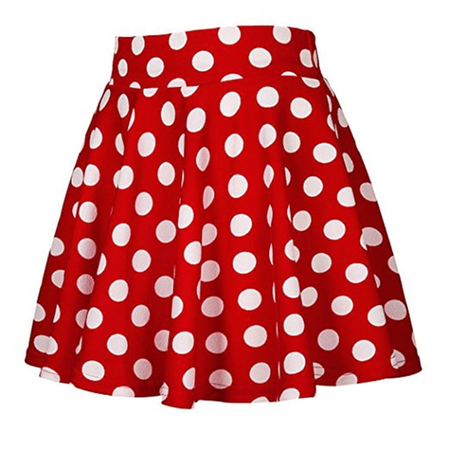 Falda informal de moda de cintura alta con punto ondulado de verano para mujer Wmkox8yi FGJ685
