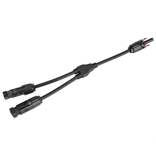 Câble D'Extension (Noir) 4,5 M Panneau Solaire Avec Interface