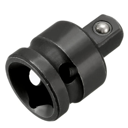 - 3/8 Inch (F) to 1/4 Inch (M) Drive Impact Socket Adapter Extension Bar, CR-MO