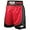 Red & Black, variant on Ringside Pro-Style Boxing Trunks, Satin Shorts for Men and Women, Ideal for Boxing, MMA, Muay Thai