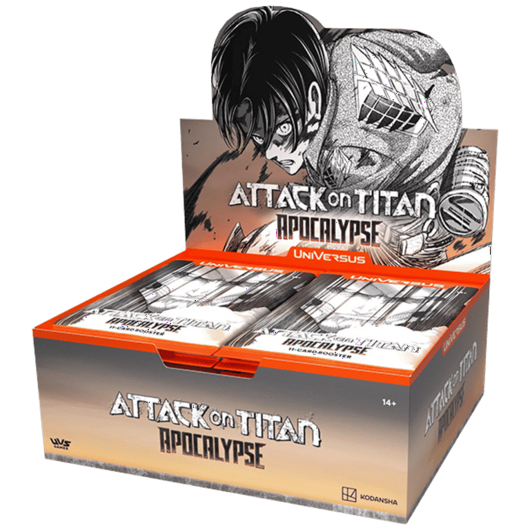 Universus Attack on Titan Apocalypse Booster Box, 24 Packs