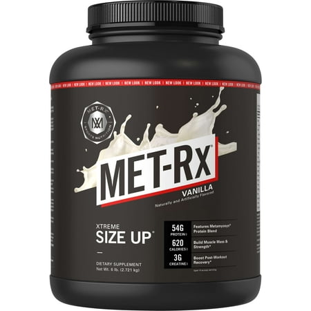 MET-Rx Xtreme Size Up Vanilla Protein Powder Dietary ... MET-Rx Xtreme Size Up Vanilla Protein Powder Dietary ...