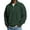 141#Army Green, variant on Mens Long Sleeve Polo Shirts Waffle Golf Quarter Zip Pullover Big and Tall Collared T Shirt Textured Knit Tops Dark Blue 4XL