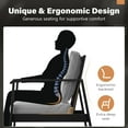 thumbnail image 4 of Heynemo Aluminum Outdoor Patio Armchair Set of 2, Water-Resistant Metal Patio Single Chairs, Modern Outdoor Conversation Set for Deck Garden Poolside, Grey, 4 of 6