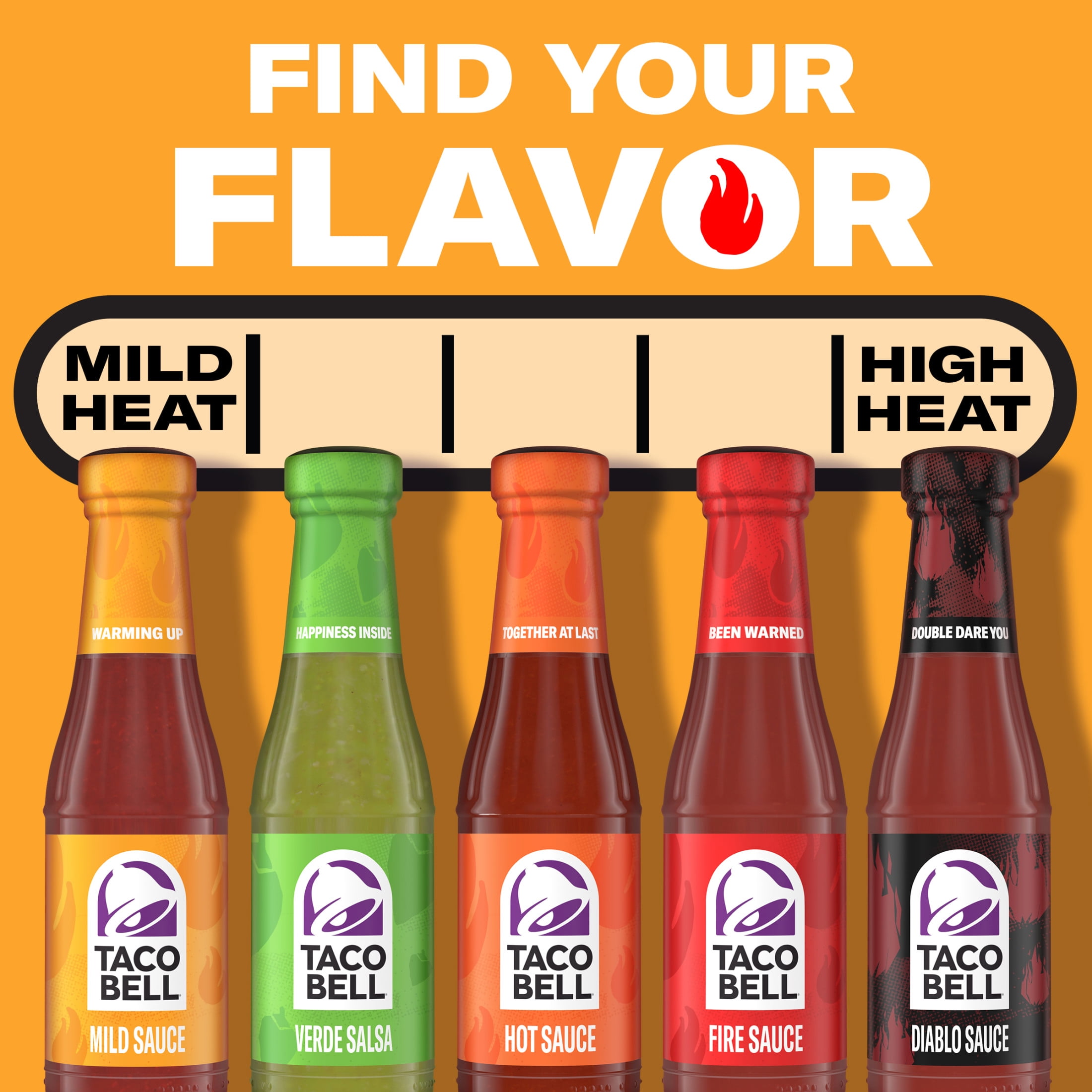 Taco Bell Mild Sauce, 7.5 oz Bottle