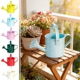 thumbnail image 7 of Kids Metal Watering can Small Iron Watering Pot for Gardening Compact 6-Inch Watering Pail for Indoor and Outdoor Plants, 7 of 7