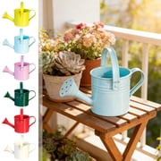 pstuiky Mini Watering Can for Indoor Outdoor Plants Iron Watering Pot with Ergonomic Grip 6.3 Inch Multi-Purpose Garden Sprinkler In