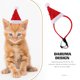thumbnail image 5 of Diadema para perro de Navidad, sombrero de Navidad para mascotas, aro para el pelo con forma de aro para disfraz de mascotas pequeñas, accesorio para la cabeza, 5 of 5