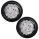 thumbnail image 1 of Christmas Tree Hexagon Slim Manicure Nail Art Decoration for Women 2Pcs, 1 of 5