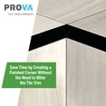 thumbnail image 3 of M-D Building Products 32058 5/16 in. Black Aluminum Bullnose Inside Corner, 3 of 7