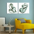 thumbnail image 6 of Empire Art Direct Coastal Serenity I & II Frameless Free Floating Tempered Glass Panel Graphic Wall Art, 24" x 24" each, Ready to Hang, 6 of 10