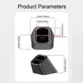 thumbnail image 2 of 2 Pack Car Dashboard Stand Stick-on Base Mount Stand to Anywhere (Dummy Air Vent Outlet Simulator) for Table Phone Holder Bracket Desktop Wireless Charger Magnetic Clip GPS Cradle Clamp, 2 of 7