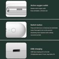 thumbnail image 5 of Fridge Freshener, Fridge Odour Eliminator Fridge Deodoriser USB Rechargeable Reusable, O3 Ozone Generators Small Ozone Air Purifier for Fridge Shoe Cl, 5 of 5