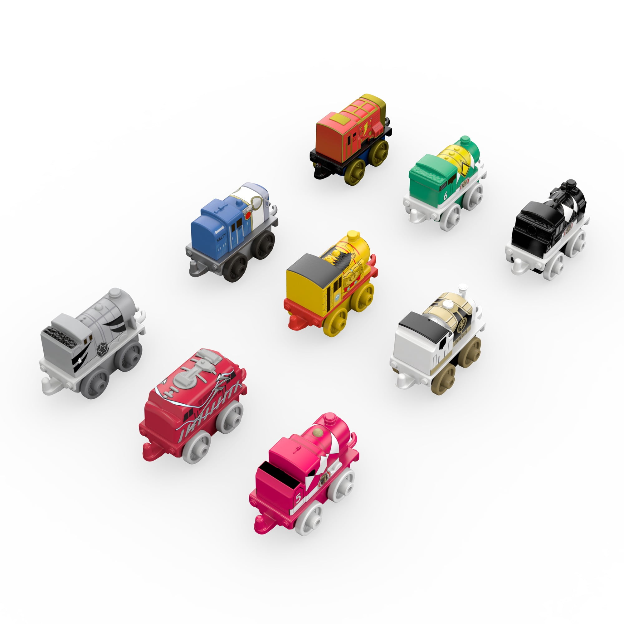 Thomas & Friends MINIS 9-Pack Power Rangers Pack #4