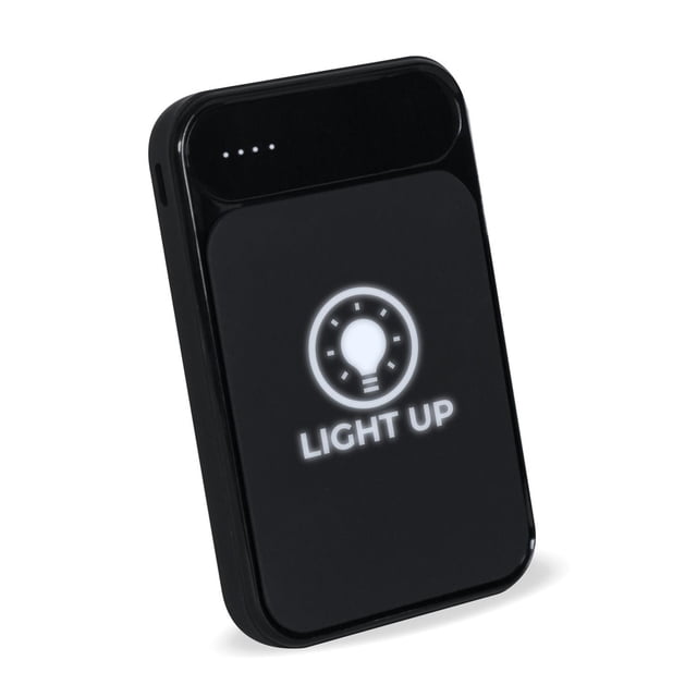 Paquete 15 piezas Power bank logotipo iluminado