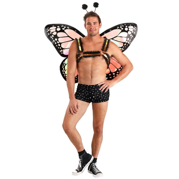 Men's Sexy Butterfly Harness Costume