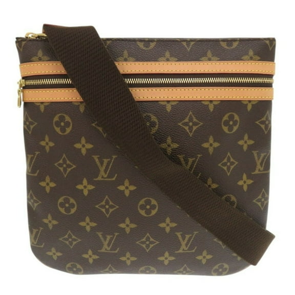 Pre-Owned Louis Vuitton Pochette Bosphore Monogram M40044 Brown Shoulder Bag... (Good)