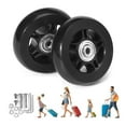 Suitcase Roller Casters Heavy Duty Wheel Silentwheel Flexible Swivel
