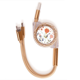thumbnail image 1 of Pintura en polvo de planta de flor de naranja Cable de carga telescópico múltiples USB tres en uno, 1 of 3