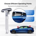 thumbnail image 2 of for Tesla Glass Breaker Window Breaker Seatbelt Cutter Safety Hammer Car Window Breaker Tool Seatbelt Cutter Emergency Rescue Tools Metal Window Hammer Model Y/3/X/S Car Accessories, 2 of 8