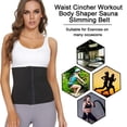thumbnail image 5 of SEXYWG Sauna Waist Trainer Belt for Women Slimming Shapewear, 5 of 6