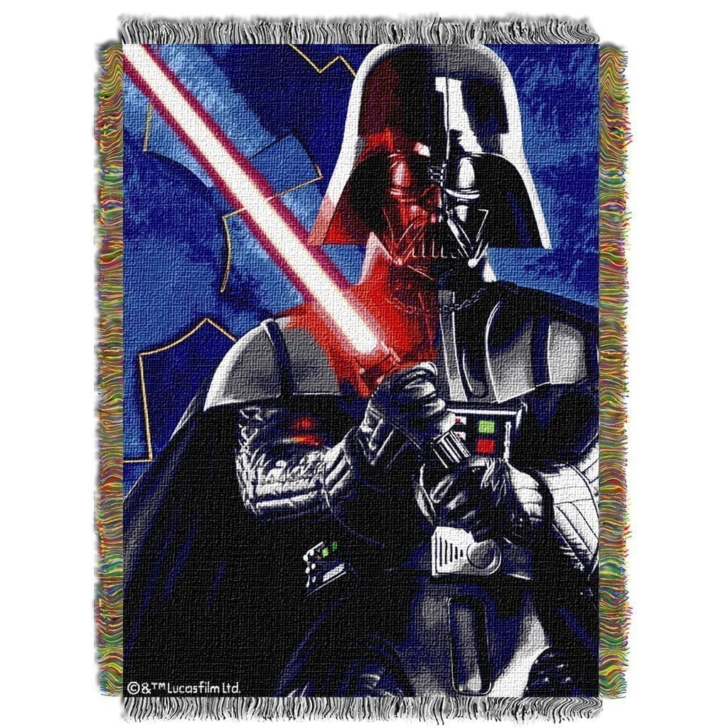 Star Wars Sith Lord Woven Tapestry Throw Blanket