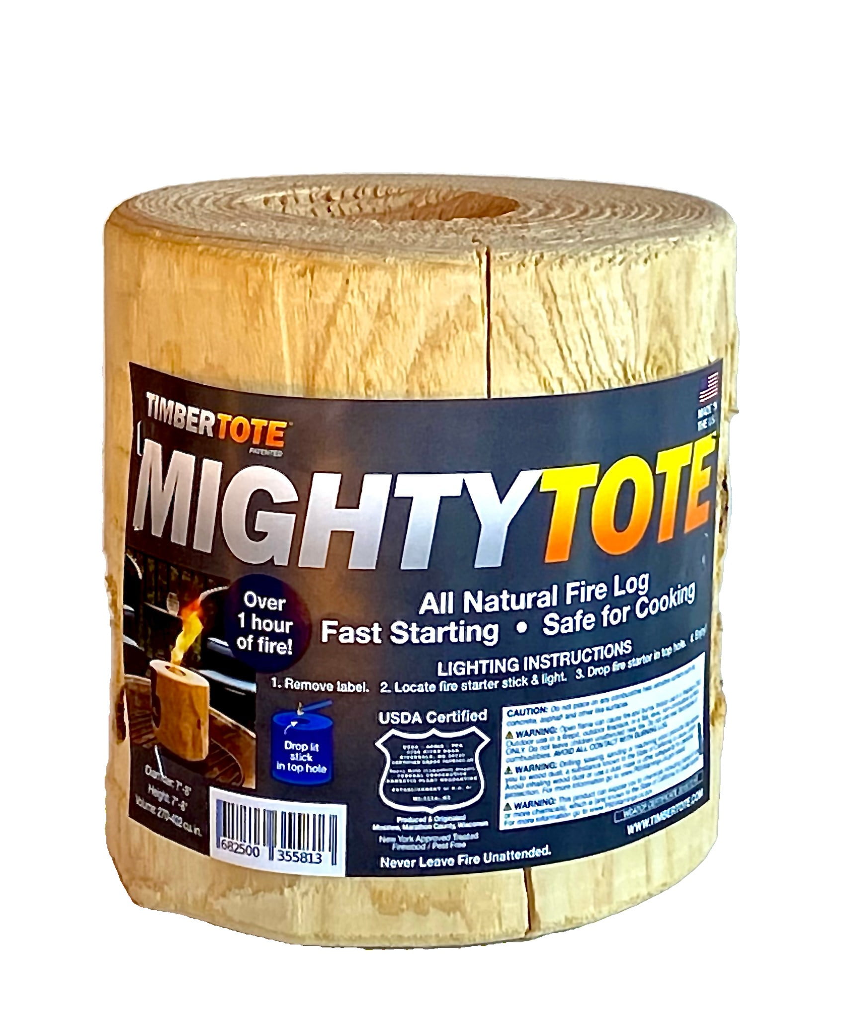 Timbrtote MightyTote Firelog with Starter