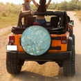 thumbnail image 4 of KAKALAD Van gogh almond blossom Spare Tire Cover Universal Vehicle Accessories Buckle Car Tools 17”in, 4 of 6