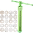 thumbnail image 2 of Extruder Ceramics Pottery Clay Extruders Miniature Alloy Rotary Clay Extruder, Discs Cake Sugar Craft Decorating Clay Extruder Clay Gun Tool, 2 of 5