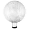 Achla Designs 10 Inch Gazing Glass Globe Sphere Garden Ornament, Silver