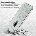 thumbnail image 4 of Compatible with Samsung S9 Plus Case Glitter Clear Green,Phone Samsung Galaxy S9 Plus Case Silicone Transparent Soft TPU Women Girls Shockproof Protective Slim Cover (Clear), 4 of 13