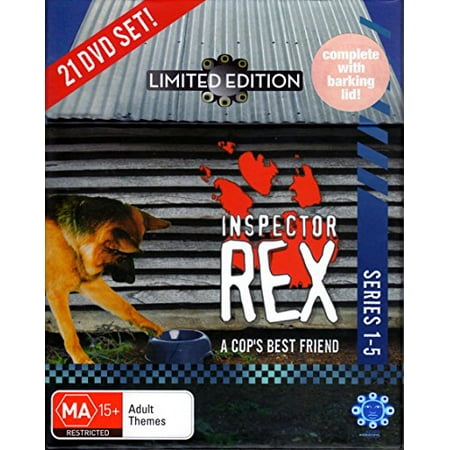 Inspector Rex (Series 1-5) - 21-DVD Box Set ( Kommissar Rex ) ( Rex: A Cop's Best Friend - Series One thru Five ) [ NON-USA FORMAT, PAL, Reg.4 Import - Australia (Best Friend Box Subscription)