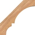 thumbnail image 3 of Ekena Millwork 3 1/2"W x 20"D x 20"H Balboa Smooth Knee Brace, Western Red Cedar, 3 of 13