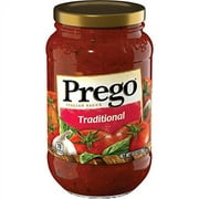 Prego Sauce Regular Spaghetti, 14 oz - Case of 12