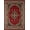 Red, variant on Rugs Country Blue Oriental 2x8 Area Rug Traditional Persian Bordered Runner Carpet Rugs - Actual Size 1'9" x 7'2"