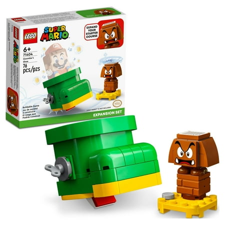 UPC: 0673419357104 | LEGO Super Mario Goomba’s Shoe Expansion Set 71404  Collectible Toy Game  with Goomba Figure  Gifts for Kids  Boys  Girls 6 Plus Year Old
